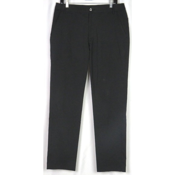 PUMA Dry Cell Black Stretch‎ Straight Leg Performance Golf Pants Men's 32  X 32 - Picture 2 of 8